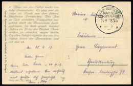 MSP VON 1914 - 1918 235 (2. Halbflottille Der Handelsschutzflottille), 28.3.1917, Feldpost-Künstlerkarte Nach Charlotten - Marítimo