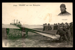 AVIATION - VIDART SUR SON MONOPLAN - ....-1914: Précurseurs