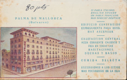 PALMA DE MALLORCA      HOTEL COMERCIO            ZIE SCANS - Palma De Mallorca