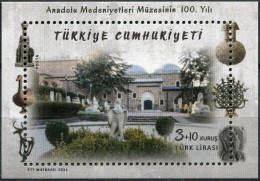 Turkey 2021. Museum Of Anatolian Civilizations (MNH OG) S/Sheet - Unused Stamps