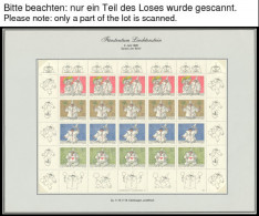 SAMMLUNGEN 1124-1282 **, 1996-2001, Postfrisch überkomplett Mit Diversen Kleinbogen, Pracht, Frankaturwert: FR 592.- - Lotes/Colecciones