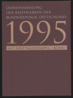 JAHRESSAMMLUNGEN Js 3 BrfStk, 1995, Jahressammlung, Pracht, Mi. 160.- - Autres & Non Classés