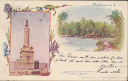 BALTIMORE      BATLE MONUMENT    LITHOGRAPHIE     ZIE SCANS - Sonstige & Ohne Zuordnung