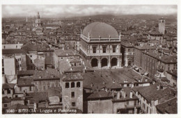 BRESCIA - LOGGIA E PANORAMA - F.P. - STORIA POSTALE - Brescia