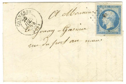 PC 942 / N° 15 Superbes Marges Càd T 15 CONNERRE (71) Sur Lettre Pour Le Mans. 1854. - SUP. - 1853-1860 Napoléon III