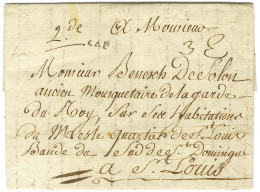 CAP (Jamet N° 6) Sur Lettre Avec Texte Daté De La Rochelle Le 18 Décembre 1780, Adressée à Monsieur Benesch De Solon, An - Poste Maritime