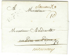 P. PRCE (Port Au Prince, Jamet N° 3) Sur Lettre Avec Texte Daté De Bordeaux Le 11 Juin 1778 Pour Port Au Prince Réexpédi - Maritieme Post