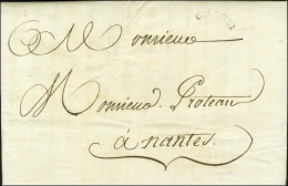 Lettre Avec Texte Daté Des Cayes (Saint Domingue) Le 14 Juillet 1788 Pour Bordeaux. Au Recto, Marque Postale D'entrée Ci - Entry Postmarks
