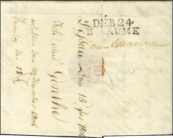 Lettre Avec Texte Daté Dessau Le 15 Novembre 1804 Pour Beaune. Au Recto, Marque Postale D'entrée PRUSSE / PAR MAASEYCK.  - Other & Unclassified