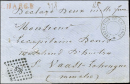 Frappe Du PC 578 Et Càd INSPECTION DU CALVADOS * Sur Lettre Chargée Avec Valeur Déclarée Deux Mille Francs Adressée En F - Andere & Zonder Classificatie