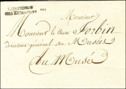 CONCIERGE / DES TUILERIES (S4094) Sur Lettre Avec Texte Daté Château Des Tuileries Le 21 Septembre 1821, Adressée Au Dir - Lettres Civiles En Franchise