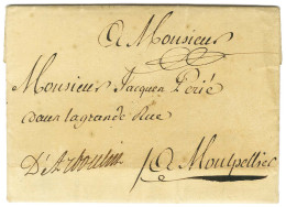 Contreseing De Franchise '' D'Arboulin '' (S N° 8521) (d'Arboulin De Richebourg, Président Du Directoire Des Postes Nomm - Cartas Civiles En Franquicia