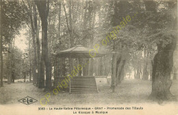 70.  GRAY .  Promenade Des Tilleuls .  Le Kiosque à Musique . - Gray