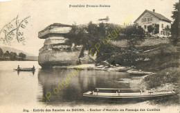 25. Entrée Des Bassins Du Doubs .  Rocher D'Hercule Au Passage Des Combes . - Other & Unclassified