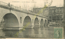 30.  SOMMIERES .  Le Pont Romain . L'Horloge . - Sommières