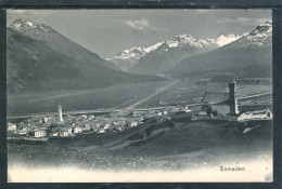 11782 Samedan - Vue Générale Sur Le Village Et La Plaine - Autres & Non Classés