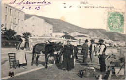 06 MENTON - Place Aux Anes (frottement En Haut) - Menton