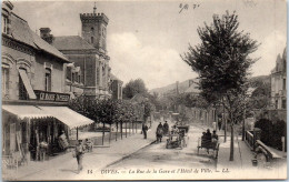 14 DIVES - La Rue De La Gare Et Hotel De Ville  - Sonstige & Ohne Zuordnung