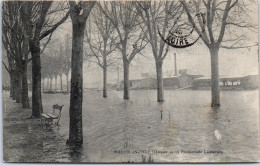 71 MACON - Crue De 1910, Promenade Lamartine. - Macon