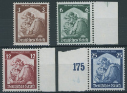 Dt. Reich 565-68 **, 1935, Saarabstimmung, Postfrischer Prachtsatz, Mi. 120.- - Neufs