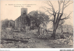 AKRP2-0182-55 - VILLERS-AUX-VENTS - Bataille De La Marne - L'église - Bar Le Duc