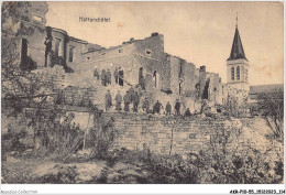 AKRP10-0985-55 - HATTONCHATEL - Les Hommes En Uniformes - Ruines - Vigneulles Les Hattonchatel