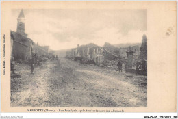 AKRP9-0872-55 - MARBOTTE - Rue Principale Après Bombardement Des Allemands - Other & Unclassified