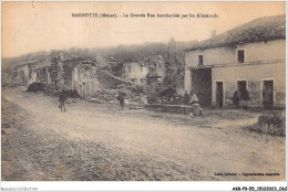 AKRP9-0858-55 - MARBOTTE - La Grande Rue Bombardée Par Les Allemands - Other & Unclassified