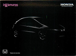 Automobiles - Carte Publicitaire - Honda Civic - Carte Neuve - CPM - Voir Scans Recto-Verso - Voitures De Tourisme