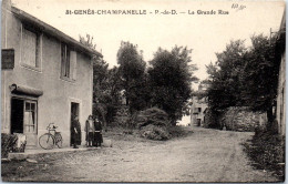63 SAINT GENES CHAMPANELLE - La Grande Rue. - Autres & Non Classés