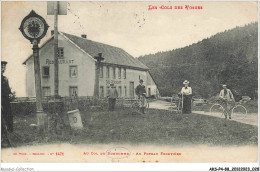 AKSP4-0318-88 - Les Cols Des Vosges - AU COL DU BONHOMME - Au Poteau Frontière - Plainfaing