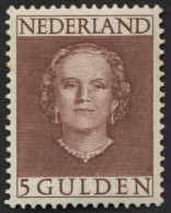 NIEDERLANDE 542 **, 1949, 5 G. Rotbraun, Gummi Minimal Fleckig Sonst Pracht, Mi. 450.- - Neufs