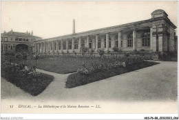 AKSP6-0542-88 - EPINAL - La Bibliothèque Et La Maison Romaine  - Epinal