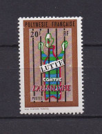 POLYNESIE 1972 TIMBRE N°92 NEUF** ALCOOLISME - Neufs