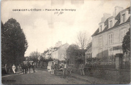 77 GERMIGNY L'EVEQUE - Place Et Rue De Germigny. - Other & Unclassified