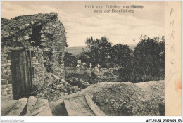 AKTP11-1109-54 - PARROY - Blick Zum Friedhof Von Parroy Nach Der Beschiebung  - Luneville