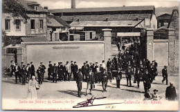 76 SOTTEVILLE LES ROUENS - Sortie Des Ateliers Du Chemin De Fer  - Sotteville Les Rouen