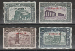 207 - Cirenaica 1930 - Milizia III N. 68/71. Cat. € 1000,00. MNH - Cirenaica