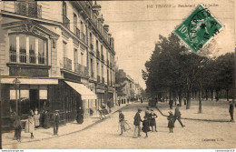 NÂ° 4091 Z -cpa Troyes -boulevard Du 14 Juillet- - Troyes