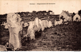 NÂ° 3691 Z -cpa Carnac -alignements De Kermarin- - Dolmen & Menhire