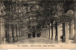 NÂ°6425 Z -cpa Paris -HÃ'tel De Ville - Salle Des FÃªtes- - Autres Monuments, édifices