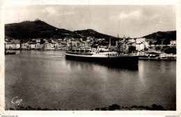 NÂ° 5666 Z -cpa Port Vendres -dÃ©part De "l'El Mansour" - Steamers