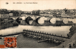 NÂ° 5619 Z -cpa Limoges -le Pont Saint Martial- - Limoges