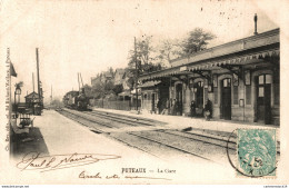 NÂ° 5591 Z -cpa Puteaux -la Gare- - Stations Without Trains