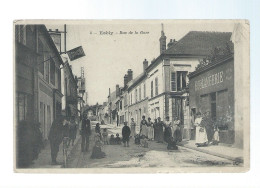 CPA - 77 - Esbly - Rue De La Gare - Belle Animation - Circulée - Esbly