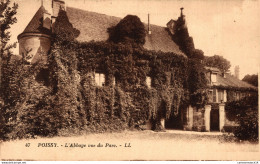 NÂ°6925 Z -cpa Poissy -l'abbaye Vue Du Parc- - Poissy