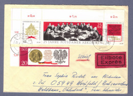 DDR Eilbrief - Zusammendrucke 1598-1600 - Postdämer Abkommen  (DRSN-0066) - Storia Postale