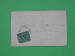 DP 21  NOUVELLE CALEDONIE  LETTRE   1927  NOUMEA    A CHABANAIS FRANCE +AFF. INTERESSANT+ - Storia Postale