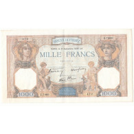 LOT DE 2 BILLETS 1000 Francs CERES ET MERCURE  21-09-1939 SUP Fayette 38.37 - 1 000 F 1927-1940 ''Cérès Et Mercure''