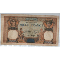 France 1000 Francs Cérès Et Mercure 27 Avril 1933, X.2430 107 , TB, Lartdesgents - 1 000 F 1927-1940 ''Cérès Et Mercure''